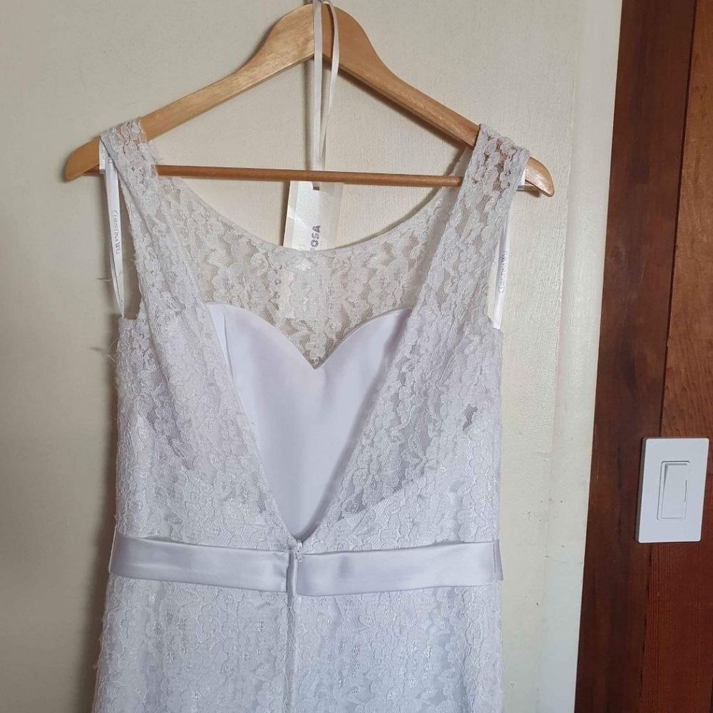 Christina Wu size 10 wedding dress
